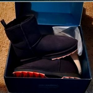 EMO Ankle winter booties W Fur inside